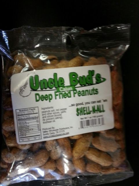 DEEP FRIED PEANUT, UNCLE BUD'S DEEP FRIED PEANUTS
