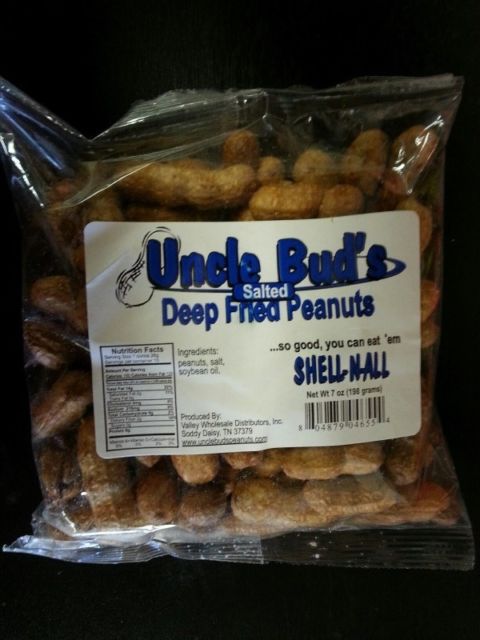 DEEP FRIED PEANUT, UNCLE BUD'S DEEP FRIED PEANUTS