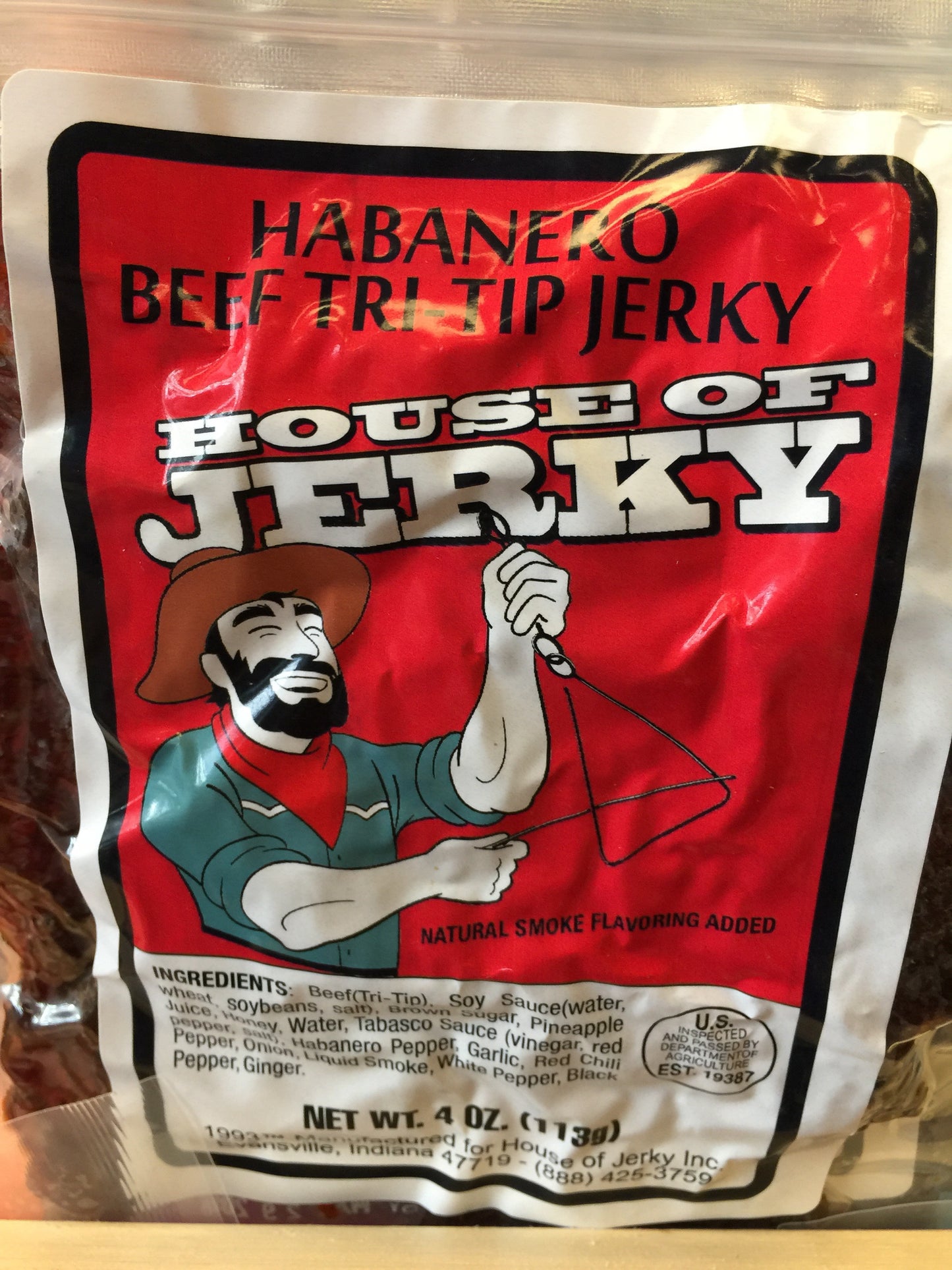 Habanero Beef Tri-Tip Jerky