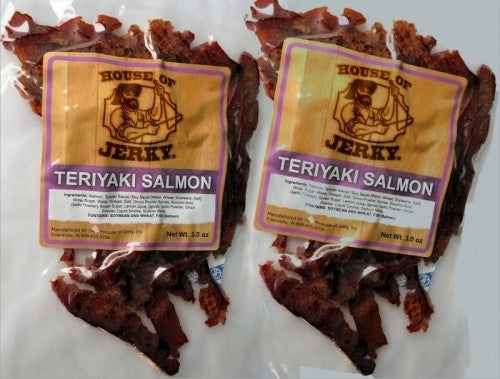 Teriyaki Salmon Jerky