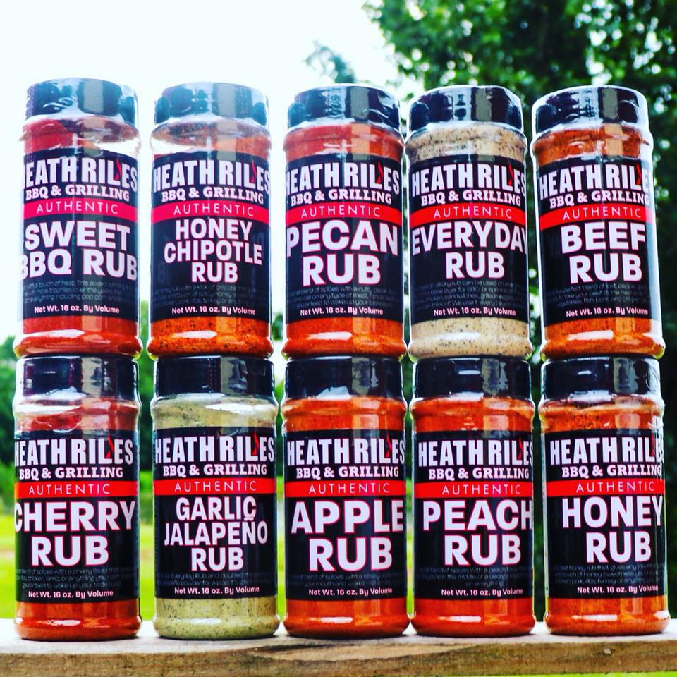 BBQ Rubs by Heath Riles Grand Champion Pit Master