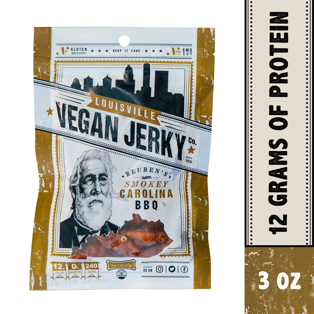 Smokey Carolina BBQ Vegan Jerky