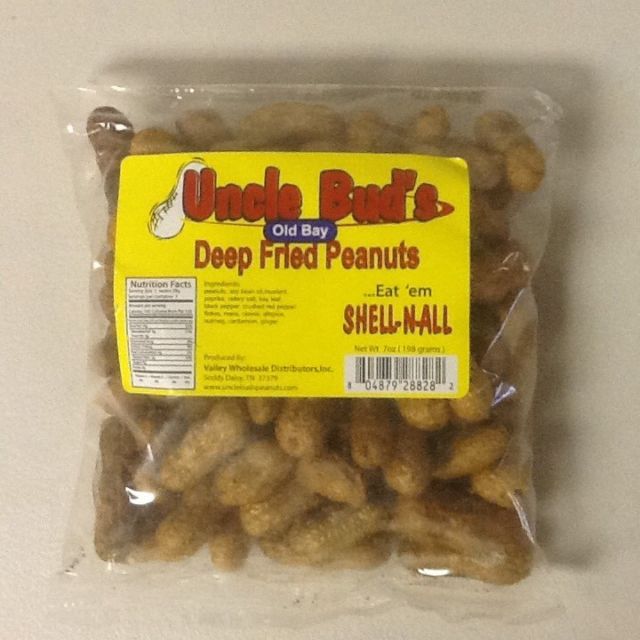 DEEP FRIED PEANUT, UNCLE BUD'S DEEP FRIED PEANUTS