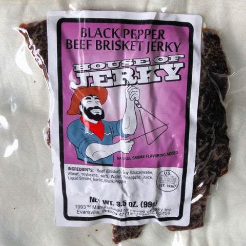 Black Pepper Brisket Jerky
