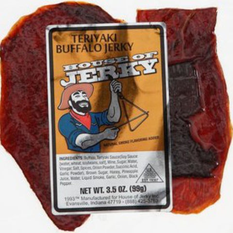 Teriyaki Buffalo Jerky