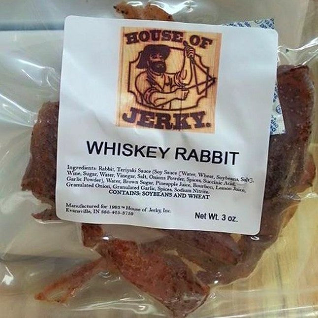 Whiskey Rabbit Jerky