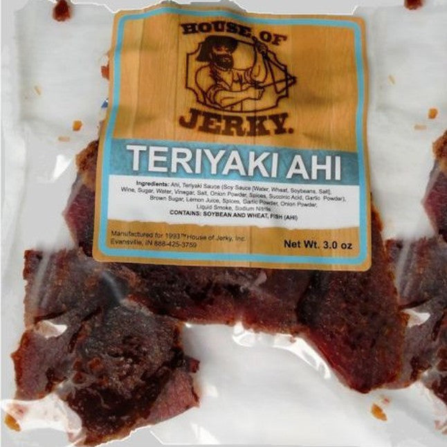 Teriyaki Ahi Tuna Jerky