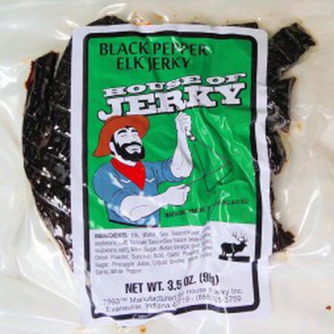Fresh Elk Jerky all natural and healthy Jerky