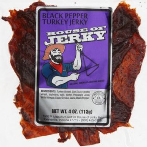 Black Pepper Turkey Jerky