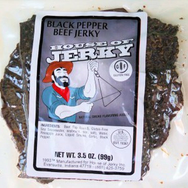 Gluten Free Black Pepper Beef Jerky