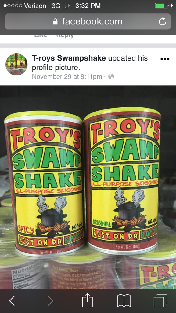 T-ROY'S Swamp Shake Original